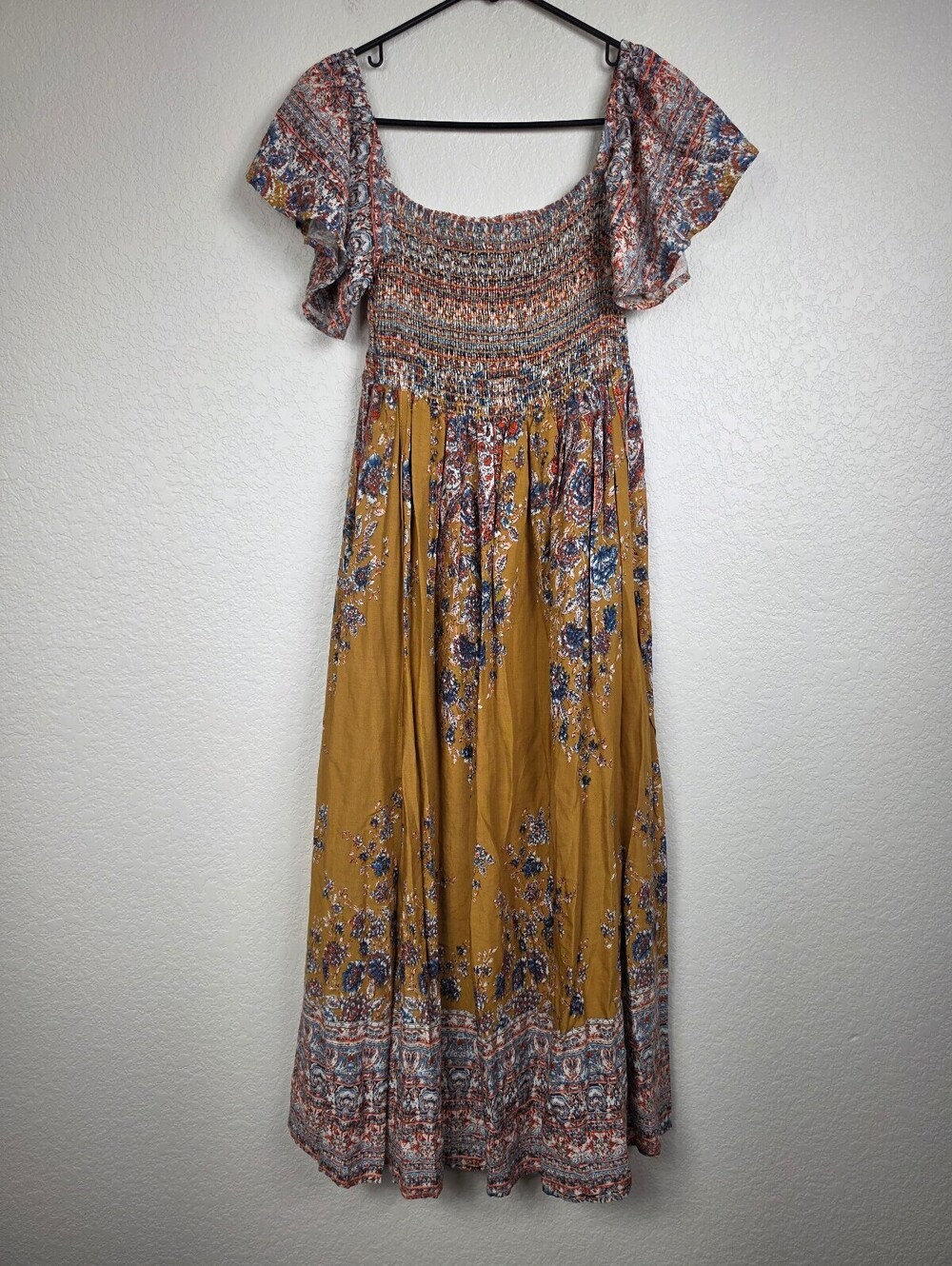 Free People Floral Rayon Dress